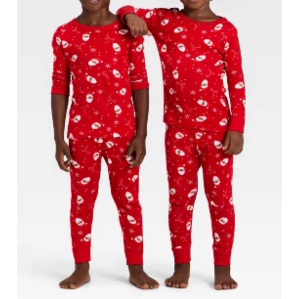 Wondershop at Target Kids boys girls Santa Claus Christmas Pajama Set Size 18M